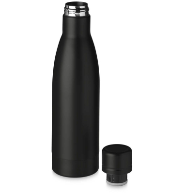 Isolierflasche Kupfer-Vakuum schwarz