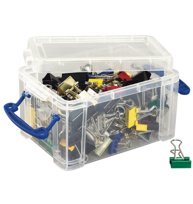 Foldbackklammern SET KONFEKTIONIERT, sortiert, Metall farbig sortiert, 146 Stück