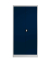 Aktenschrank entero BF5 - 7035/5003, Stahl abschließbar, 5 OH, 95 x 195 x 50 cm, blau/lichtgrau