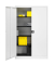 Aktenschrank entero BF5-12 - 7035/7035, Stahl abschließbar, 6 OH, 120 x 195 x 50 cm, lichtgrau