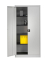Aktenschrank entero BF6 - 7035/7035, Stahl abschließbar, 5 OH, 95 x 195 x 60 cm, lichtgrau