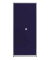 Aktenschrank entero BF4/22 STG 7035/5003, Stahl abschließbar, 6 OH, 95 x 220 x 42 cm, blau/lichtgrau