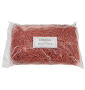 Gummiringe rot