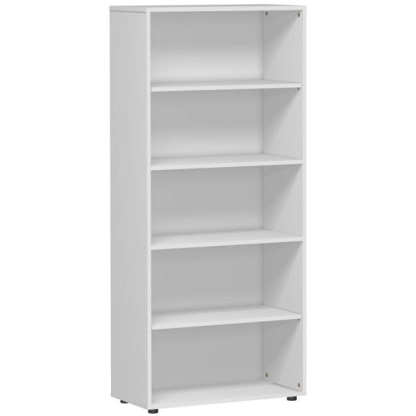 4038933478654 - Bücherregal lichtgrau 4 Fachböden 4038933478654 Geramöbel 4038933478654 - Bücherregal lichtgrau 4 Fachböden 4038933478654 Geramöbel
