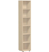 Bücherregal ahorn 5 Fachböden