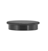 Haftmagnete rund 32x7,3mm (ØxH) schwarz 650g Haftkraft