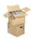 Umzugskarton 568832 braun, bis DIN A3+, innen 440x340x335mm, Wellpappe 2-wellig