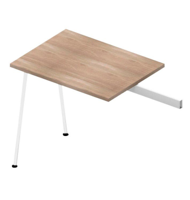 X3 Anbautisch ulme rechteckig