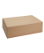 Versandkarton palettierfähig 599167 braun, innen 580x380x170mm, Wellpappe 2-wellig