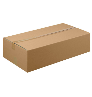 Versandkarton palettierfähig 599183 braun, innen 780x380x170mm, Wellpappe 2-wellig
