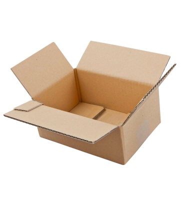 Faltkarton 690149 braun, bis DIN A5, innen 215x150x85mm, Wellpappe 1-wellig