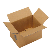 Faltkarton 690172 braun, bis DIN A5+, innen 260x170x170mm, Wellpappe 1-wellig