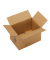 Faltkarton 690172 braun, bis DIN A5+, innen 260x170x170mm, Wellpappe 1-wellig