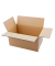 Faltkarton 690180 braun, bis DIN A5+, innen 280x170x140mm, Wellpappe 1-wellig