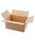 Faltkartons 690198 braun, bis DIN A5+, innen 300x200x150mm, Wellpappe 1-wellig
