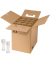 Gläserkarton 803726 braun, für 30kg Gläser, innen 435x340x475mm, Wellpappe 2-wellig