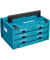 Werkzeugkoffer MAKSTOR 3.6 P-84333 blau 295x215x395mm leer
