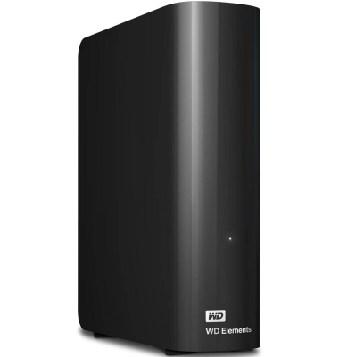 externe Festplatte Elements Desktop WDBWLG0120HBK-EESN, schwarz, 3,5 Zoll (8,89cm), 12 TB, HDD
