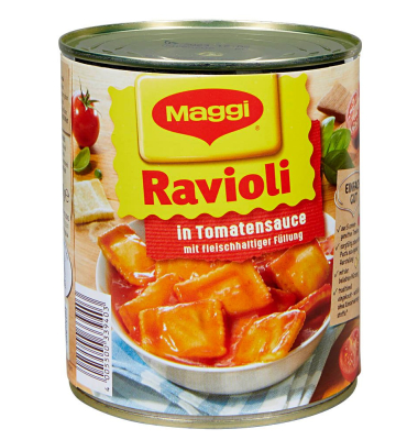 Ravioli in Tomatensauce Fertiggericht