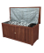 Transportbox Washington 965022, 236 Liter mit Deckel, außen 1330x580x550mm, Akazie braun