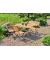 Gartentisch Wien braun rechteckig 304935