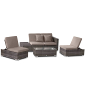 Loungegruppe Alcudia grau 970175