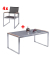 Sitzgruppe Ava grau 305264-4