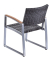 Sitzgruppe Ava grau 305265-4 Tisch + 4 Stühle