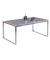 Sitzgruppe Ava grau 305265-4 Tisch + 4 Stühle