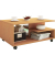Couchtisch Stango, 40cm (H), 80x50cm (BxT), rechteckig, buche / buche