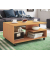 Couchtisch Stango, 40cm (H), 80x50cm (BxT), rechteckig, buche / buche