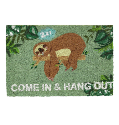 Fußmatte 10032744_0 come in & hang out, 40x60cm, rechteckig, für Innenbereich