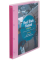 Präsentationsringbuch 9330-00787, A4 4 Ringe Kunststoff, 1 Außentasche, 1 Innentasche, rot-transparent
