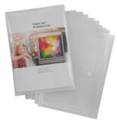 Sichttaschen transparent glatt