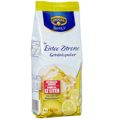 Eistee Zitrone Getränkepulver