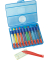 Wachsmalkreide 521110 10er Etui farbig sortiert rund 12x83mm in Schiebehülse
