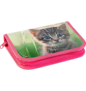 Federmäppchen Katze Motiv