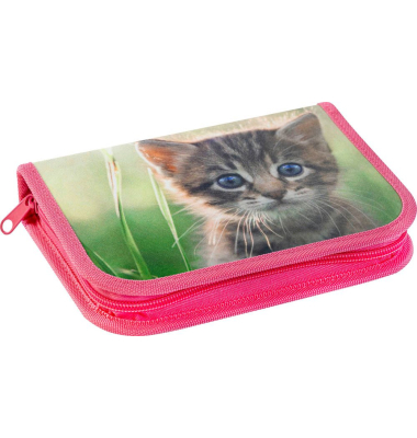 Federmäppchen Katze Motiv