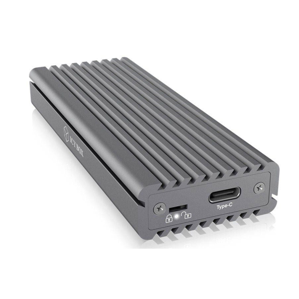 4250078168911 - IB-1817M-C31 Type-C® USB 31 (Gen 2) zu PCIe NVMe M2 2230 2242 2260 2280 SSD Gehäuse mit Schreibschutz