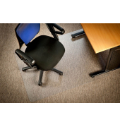 Bodenschutzmatte 12090TR 12090TR, 90x 120cm, Form O (rechteckig), für Teppich