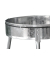 Müllsackständer 70,0 - 120,0 l silber