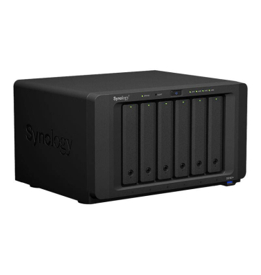 DiskStation DS1621+ DS1621+, schwarz, M 2, 0 TB