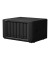 DiskStation DS1621+ DS1621+, schwarz, M 2, 0 TB