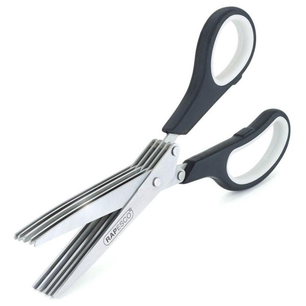 5018505017916 - RAPESCO® Kräuterschere Papierschredder- und Kräuterschere schwarz-grau 200 cm 5018505017916 - RAPESCO® Kräuterschere Papierschredder- und Kräuterschere schwarz-grau 200 cm
