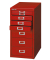Schubladenschrank MultiDrawer™ 29er Serie L298870, Stahl, 8 Schubladen (Vollauszug), A4, 27,9 x 59 x 38 cm, rot