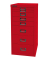 Schubladenschrank MultiDrawer™ 29er Serie L298870, Stahl, 8 Schubladen (Vollauszug), A4, 27,9 x 59 x 38 cm, rot