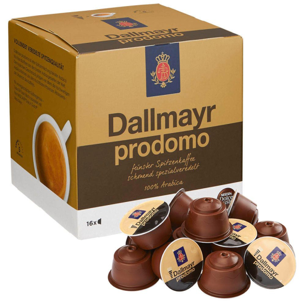 7613033091391 - Dolce Gusto Spezialität Dallmayr prodomo Kaffeekapseln á 7g 7613033091391 339920 112 Gramm