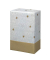 Geschenkpapier Wünsche 67551, einseitig Weihnachtsschrift, 50cm x 20m, weiß/gold