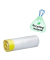 Müllsäcke 410025, transparent, 30 Liter, mit Zugband