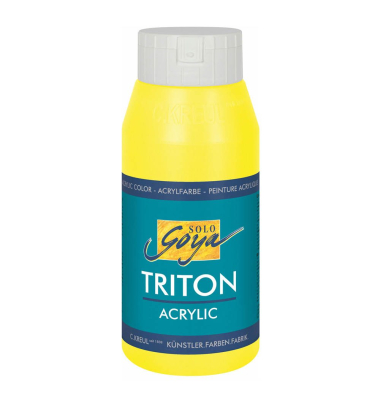 Acrylfarbe Solo Goya Triton 17026 zitrone 750ml